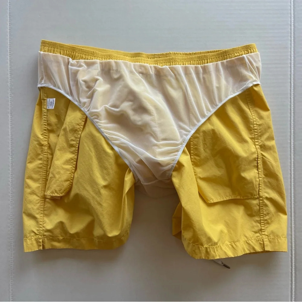 Onia Charles 5" Short Resort Yellow Men size XL - Picture 8 of 12